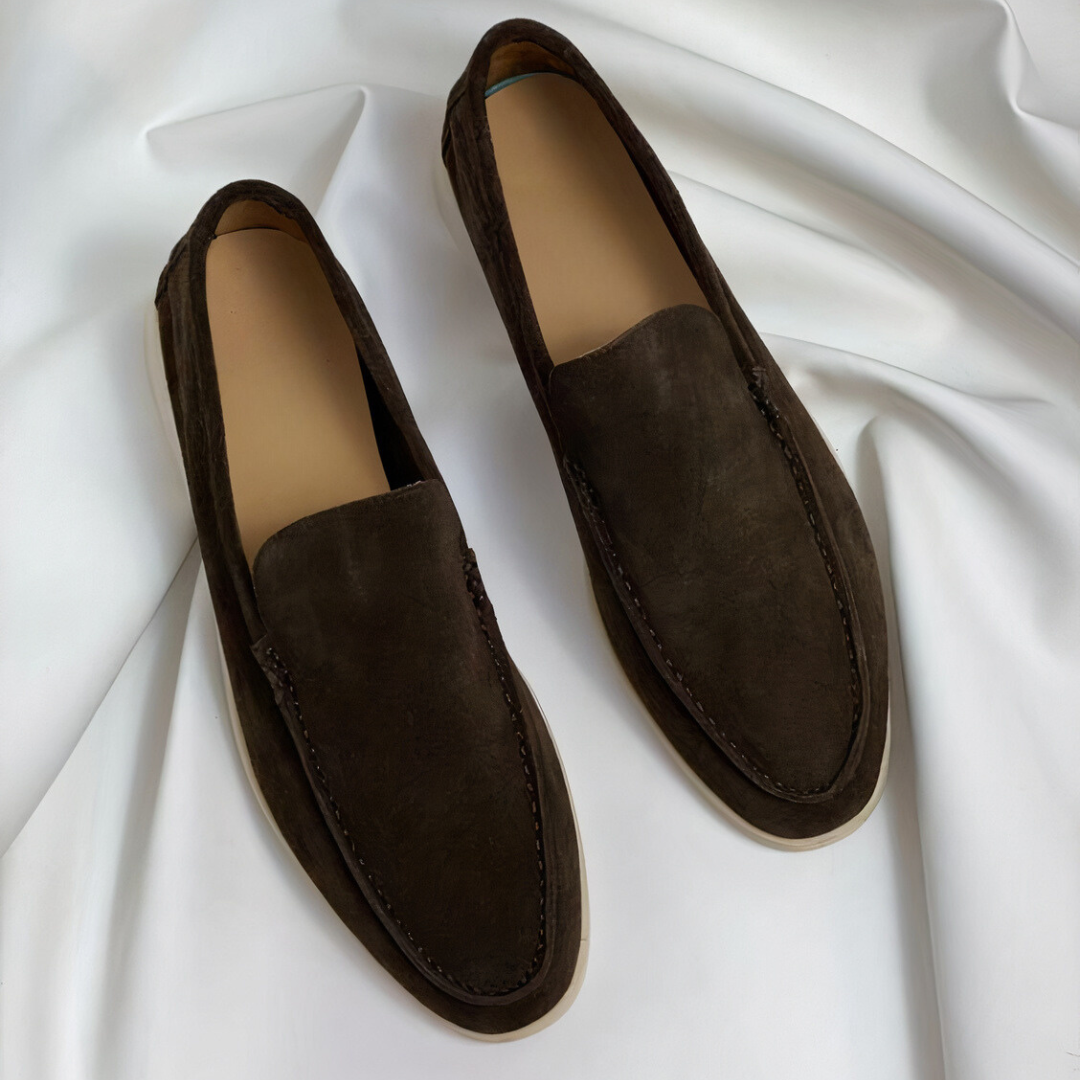 Variant image for Herrar Loafers Vintage Läder Komfortabel Design-41