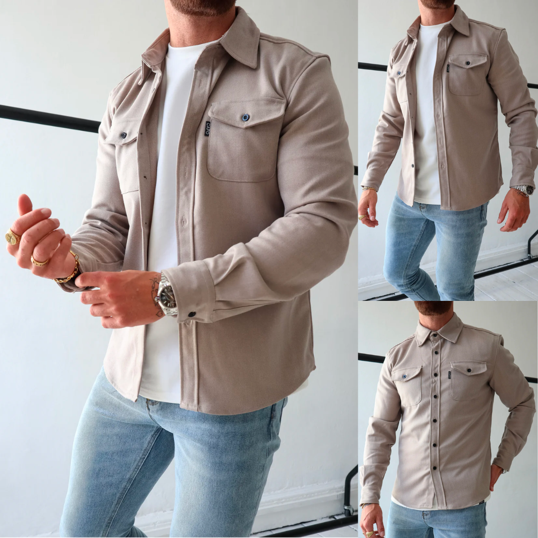 Dam Knappjacka Elegant Skräddarsydd Polyester Spandex-5