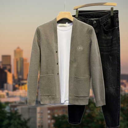 Variant image for Dam Väst V-ringning Ull för Höst och Vinter-16