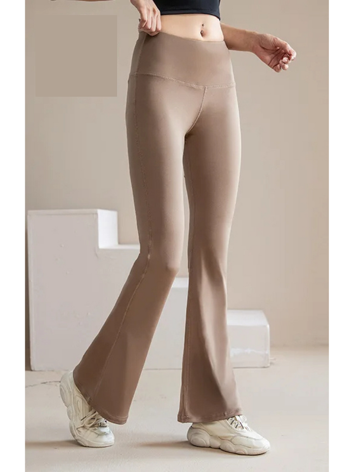 Dam Byxor Med Resår I Midjan Snygga Elastiska Material 9