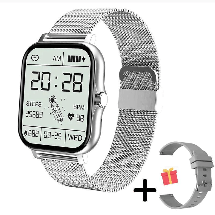 Variant image for Kvinnors Smartur Multifunktionell Elegant Design Plast Metall-3