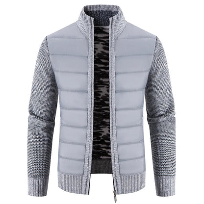 Herr Väst Trendig Fleece Modern Design för Kalla Dagar-6