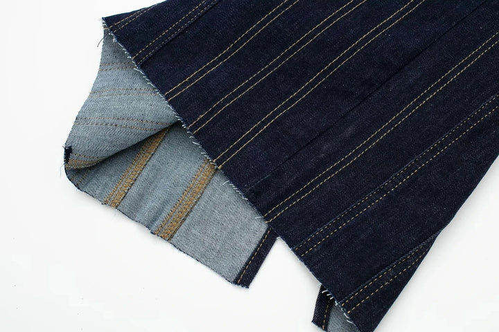 Dam Klänning Midi Denim Elegant Komfortabel Stil 5