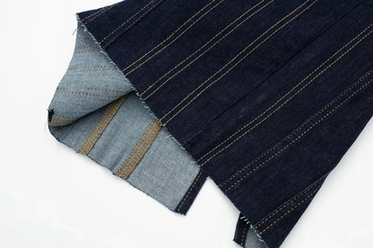 Dam Klänning Midi Denim Elegant Komfortabel Stil 5