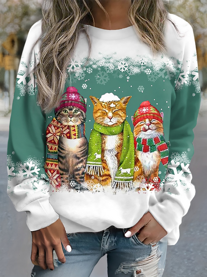 Variant image for Dam Vintertopp Snöklotryck Mjuk Polyester-28