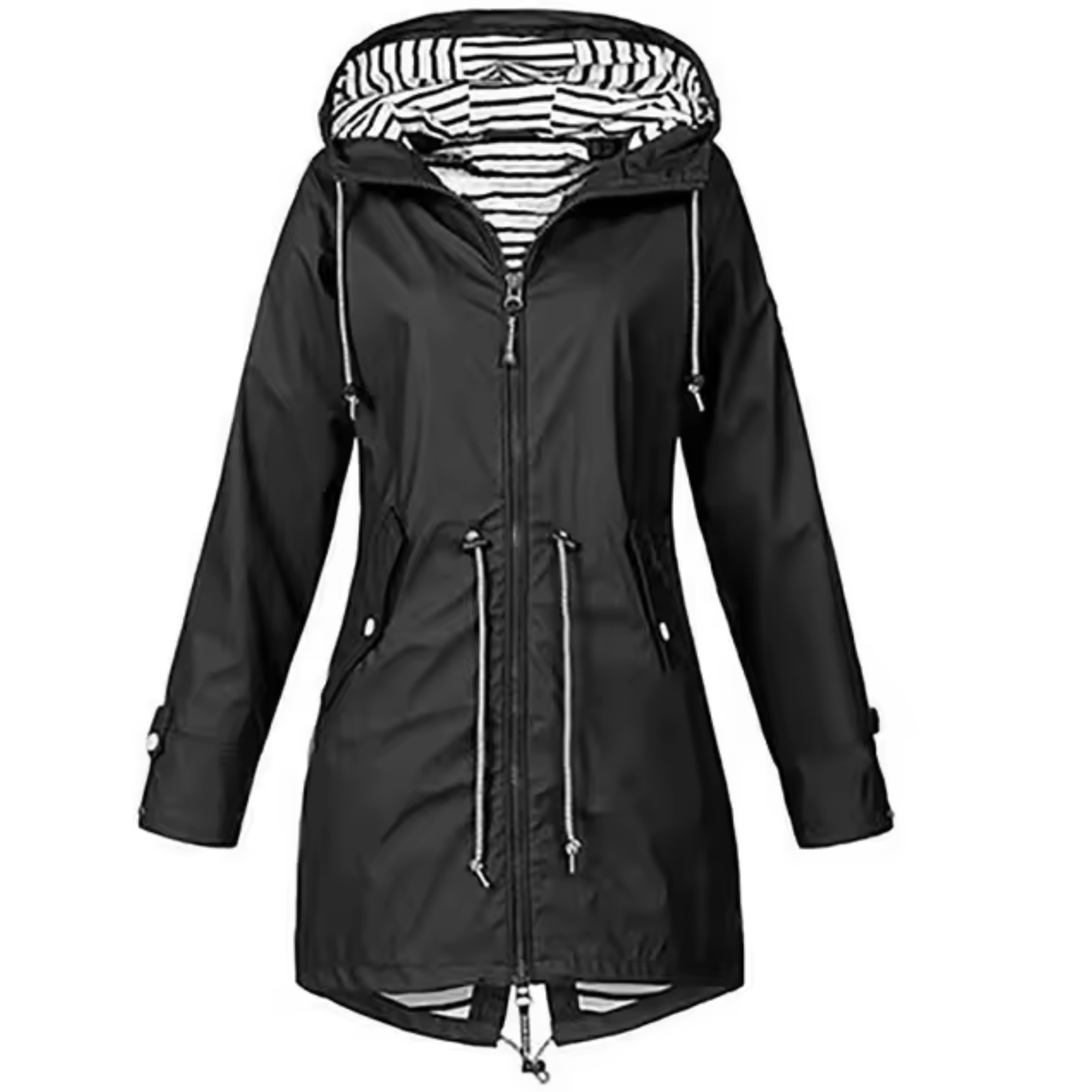 Herrar Huvjacka Vattentät Vindtät Polyester-1