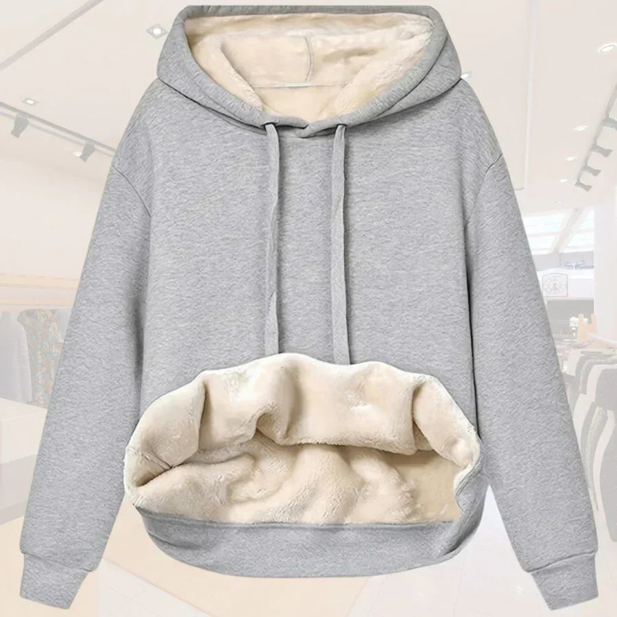 Dam Vändtröja Reversibel Mysig Bomull-5