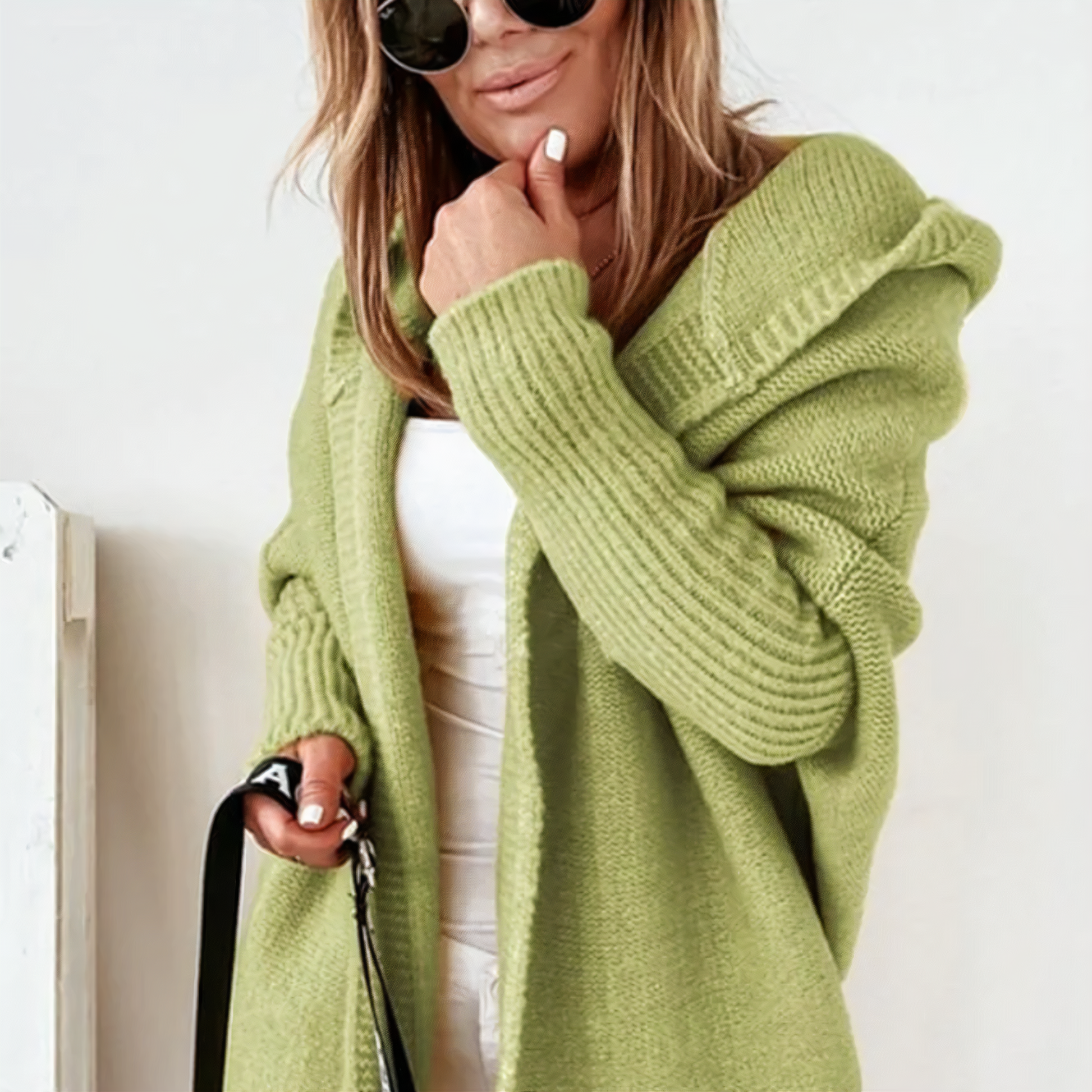 Variant image for Damjacka Halvlängd Enkelfärgade Sömmar Mjukt Material-13