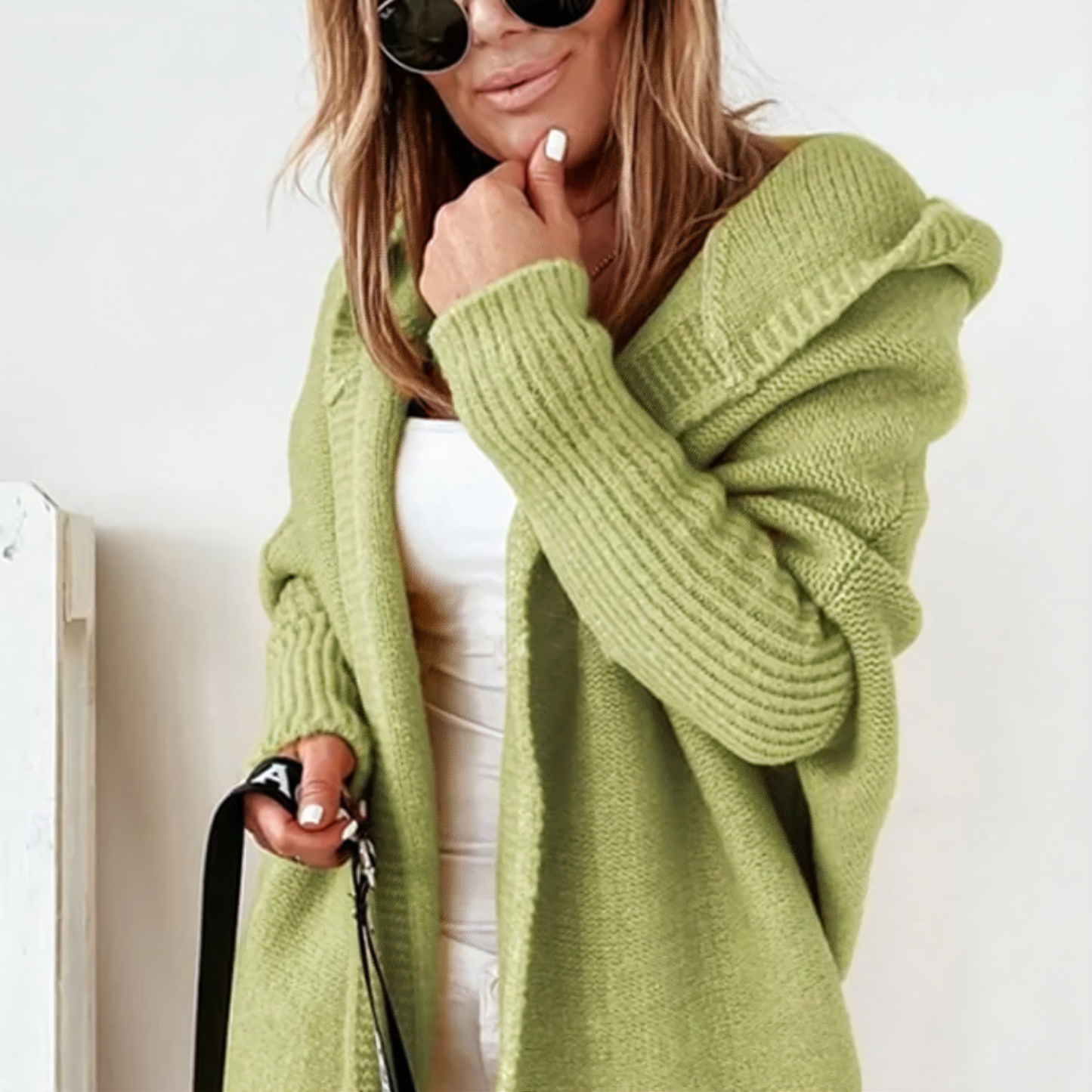 Damjacka Halvlängd Enkelfärgade Sömmar Mjukt Material-4