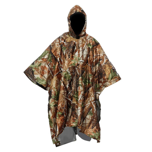 Unisex Regnjacka Poncho Vattentät Andningsbart Material-1