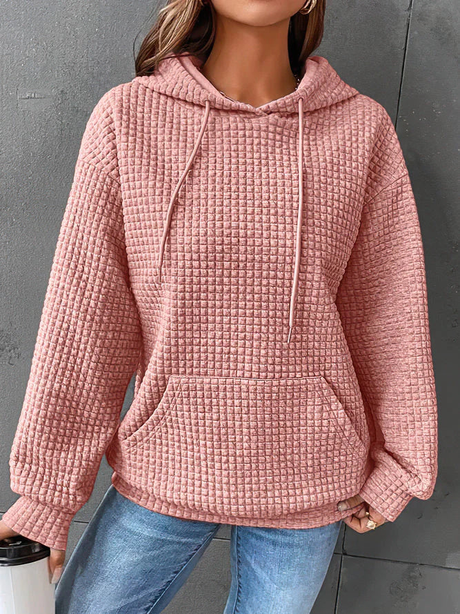Herrjacka med huva och praktiska fickor i 100% polyester-1