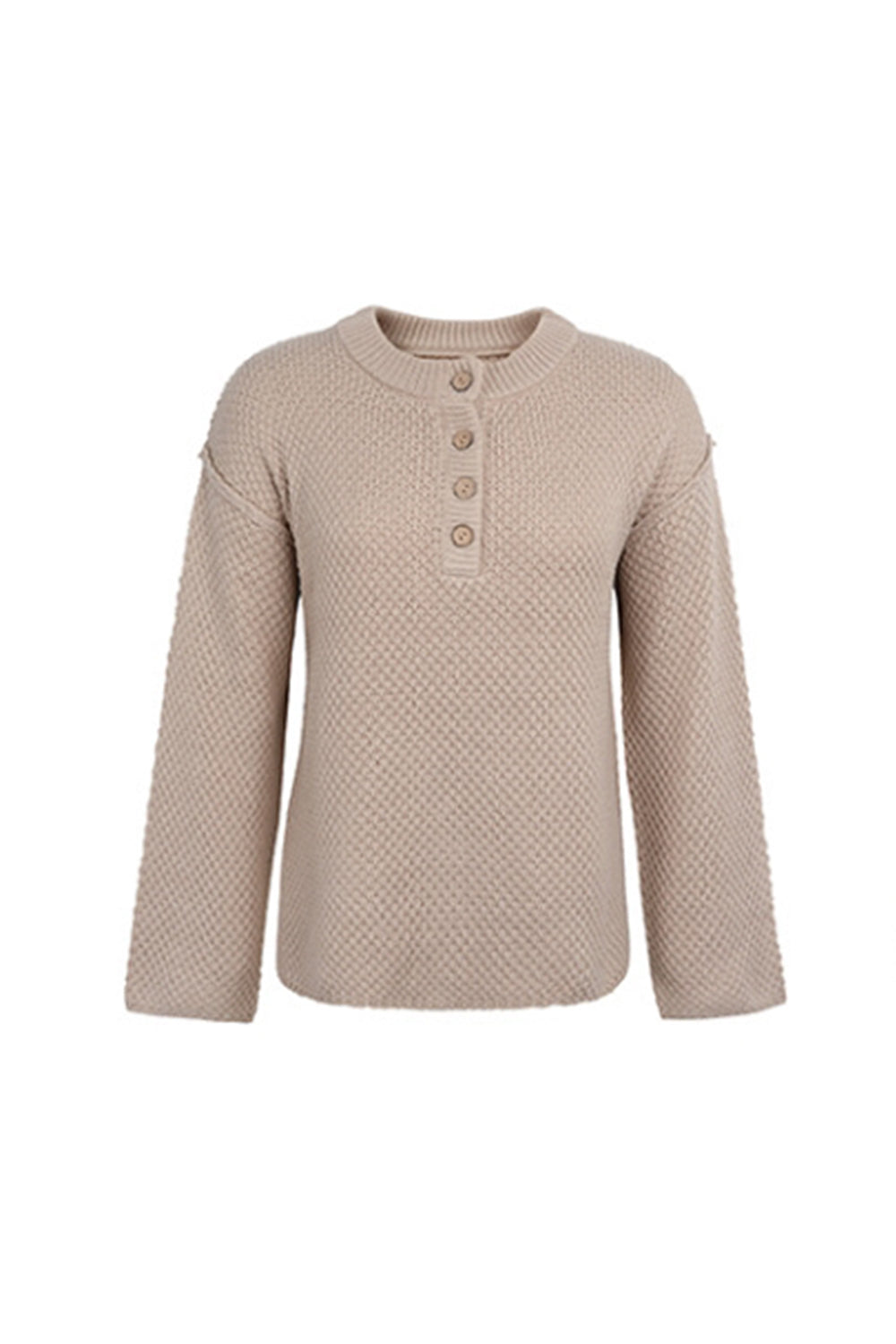 Dam Tröja Rundhalsad med Slits Polyester Normal Passform-6