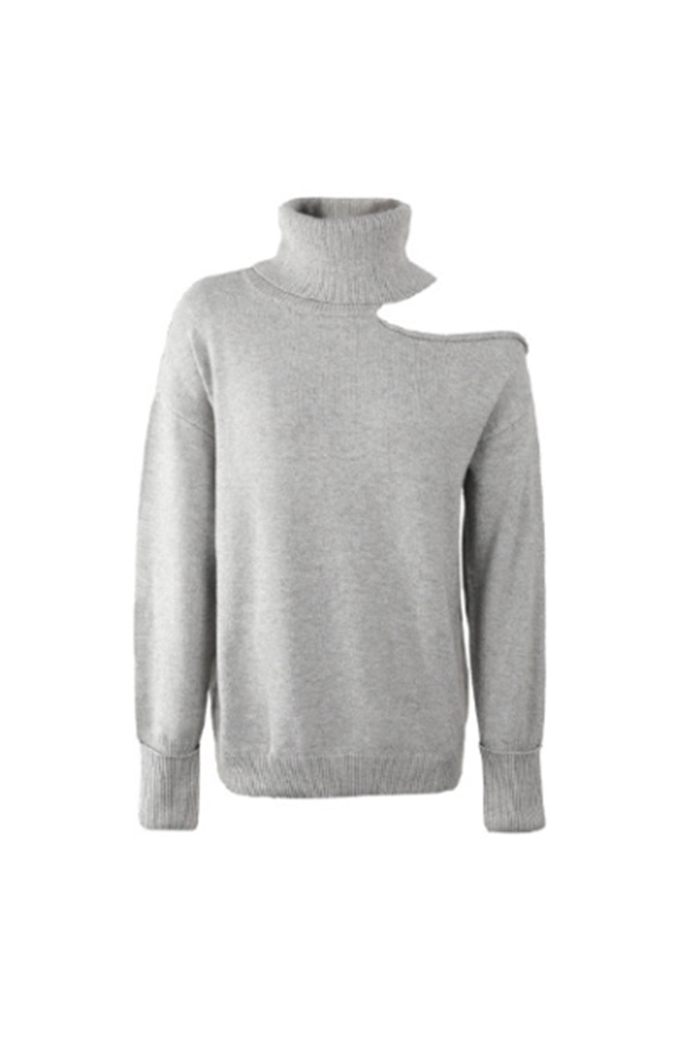 Dam Kortärmad Tröja Hög Krage Polyester 4