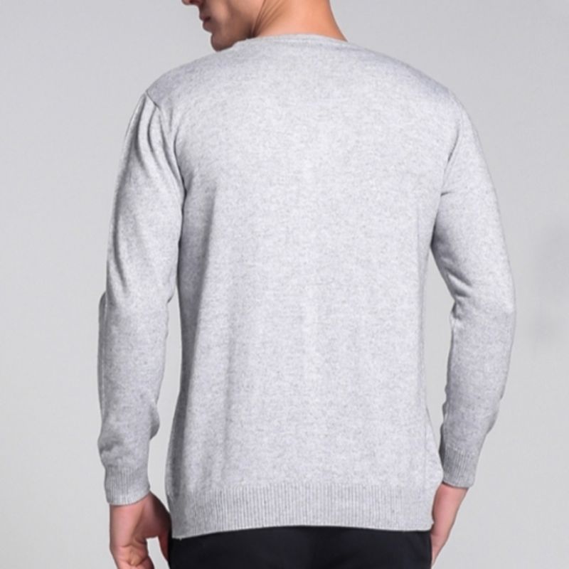 Dam Kofta V-Hals Knappstängning Mjuk Andningsbar Tyg-4