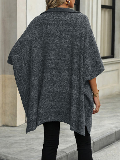 Herr Tröja Halv Sömntröja Kvarter-Zip Mjuk Fleece 4