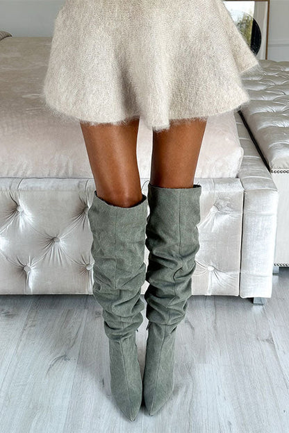 Dam Crewneck Tröja Kort Ärmar Knapp Detalj Bomull Polyester-3