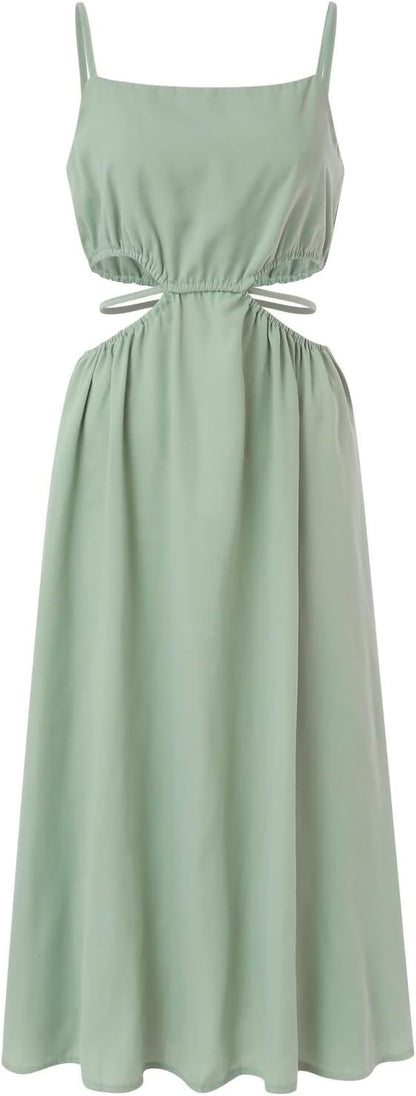 Dam Sommarklänning Boho Avslappnad 100% Bomull-3