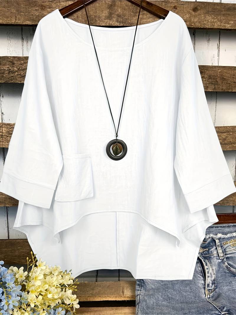 Kvinnors Bordslinne Multifunktionell Avslappnad Design 100% Bomull-3