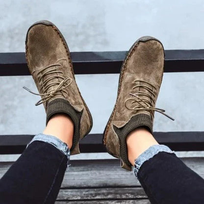 Damstövlar Höga Klassiska Mjuk Textil-6