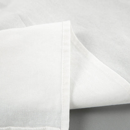 Dam Rüschentop med Knytning och Shorts Set i Bomull 5