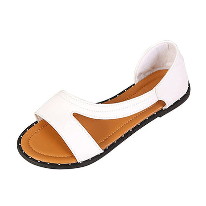Dam Sandaler Aileen med Stötdämpande Gel-Sula och 4 cm Klack – Bekväm Syntetisk Design för Sommarens Äventyr 3