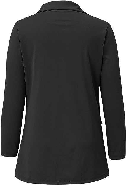 Kvinnors Kardigan Midjeskärning Lätt Bomullsblandning 3