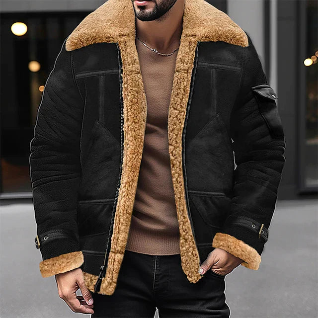 Variant image for Herrjacka Sherpa Vinter Robust Material-1