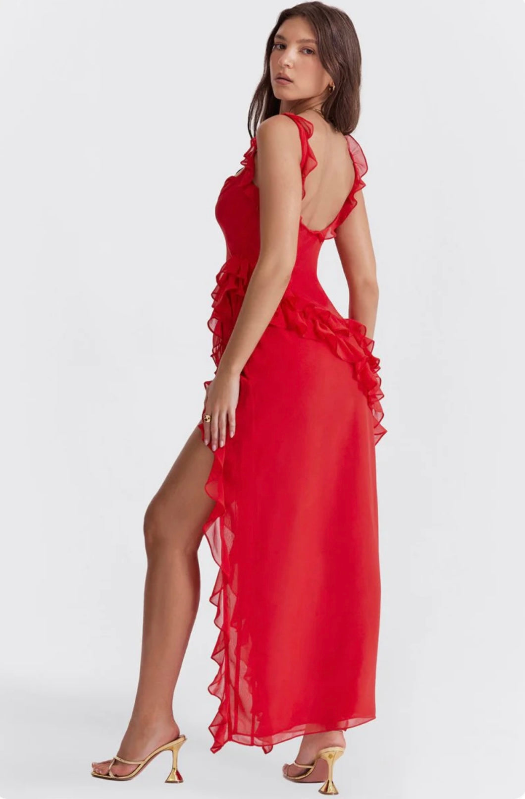 Kvinnors Kvällskåpa Elegant Satin Spets 3