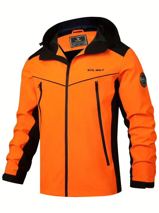 Herr Vattentät Utomhusjacka Sportig Polyester-1