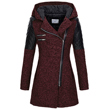 Variant image for Dam Vinterjacka Halvlängd Modern Polyester Fleece-9