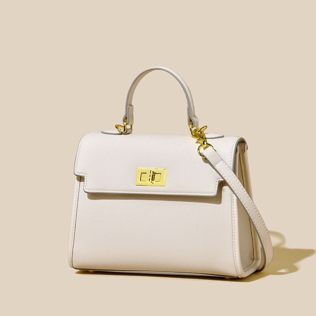 Dams Liten Handväska Veganskt Läder Justerbara Remmar Elegant Design-2