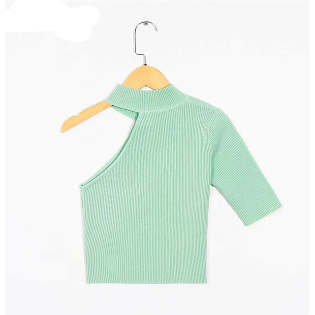 Variant image for Kvinnors T-Shirt Kortärmad Randig Polyester Akryl-8