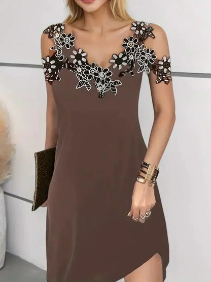 Fina Dam Klänningar Klassisk Design Högkvalitativt Material-4