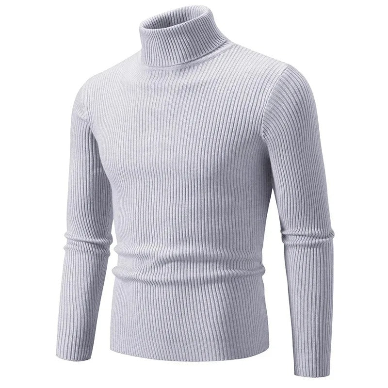 Variant image for Stickad Dam Tröja Randig Turtleneck Akrylblandning-41