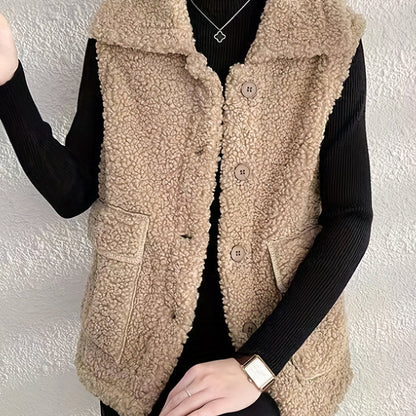 Damjacka Trendig Varm Polyester för Kvinnor-1