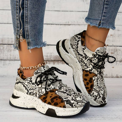 Variant image for Dam Sneakers Trendiga Syntetmaterial Ortopedisk Design-10