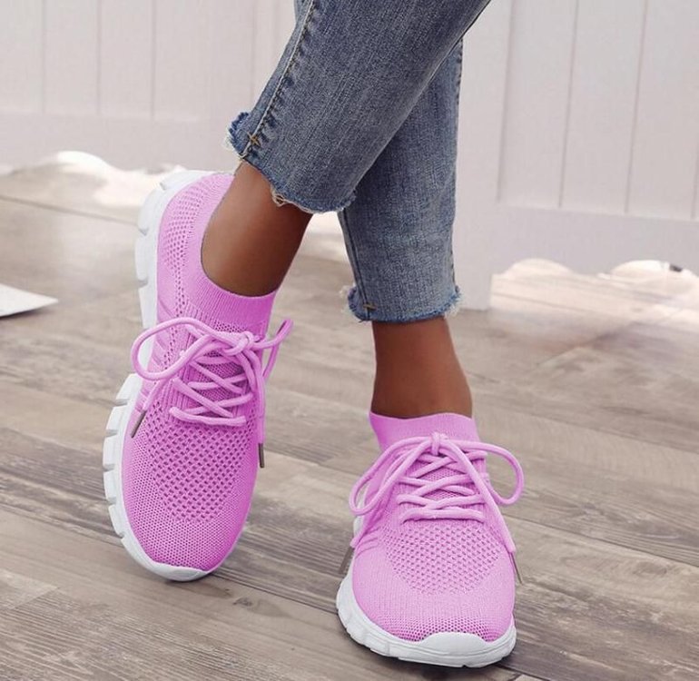 Variant image for Dam Sneakers Lätta Andningsbara Skor Flexibel Sula-55
