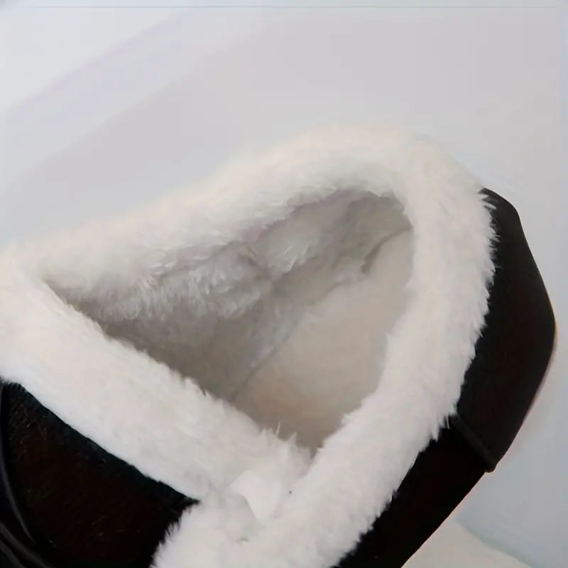 Dam Tofflor Plysch Icke-Glidande Sula för Inomhus och Utomhusbruk-6