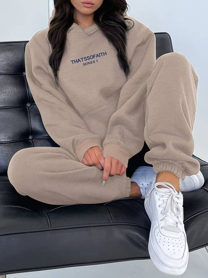 Kvinnors Tvådelad Jogging Set Sportig Design Andningsbart Material-2