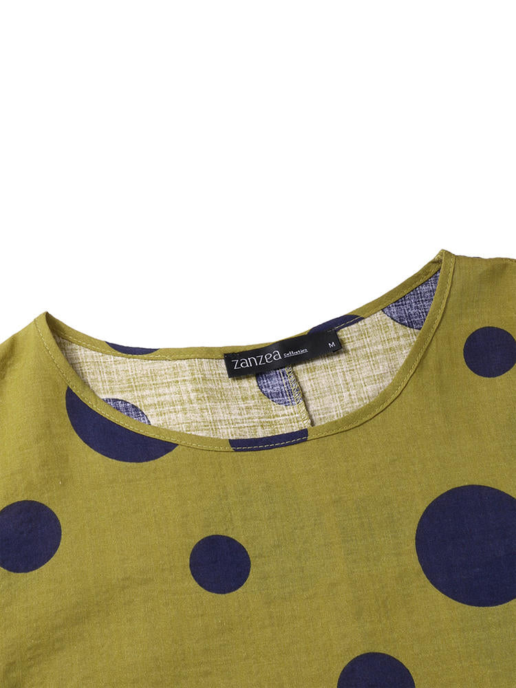 Maxiklänning Dam Bohemisk Lång Bomull Rayon för Sommar-6