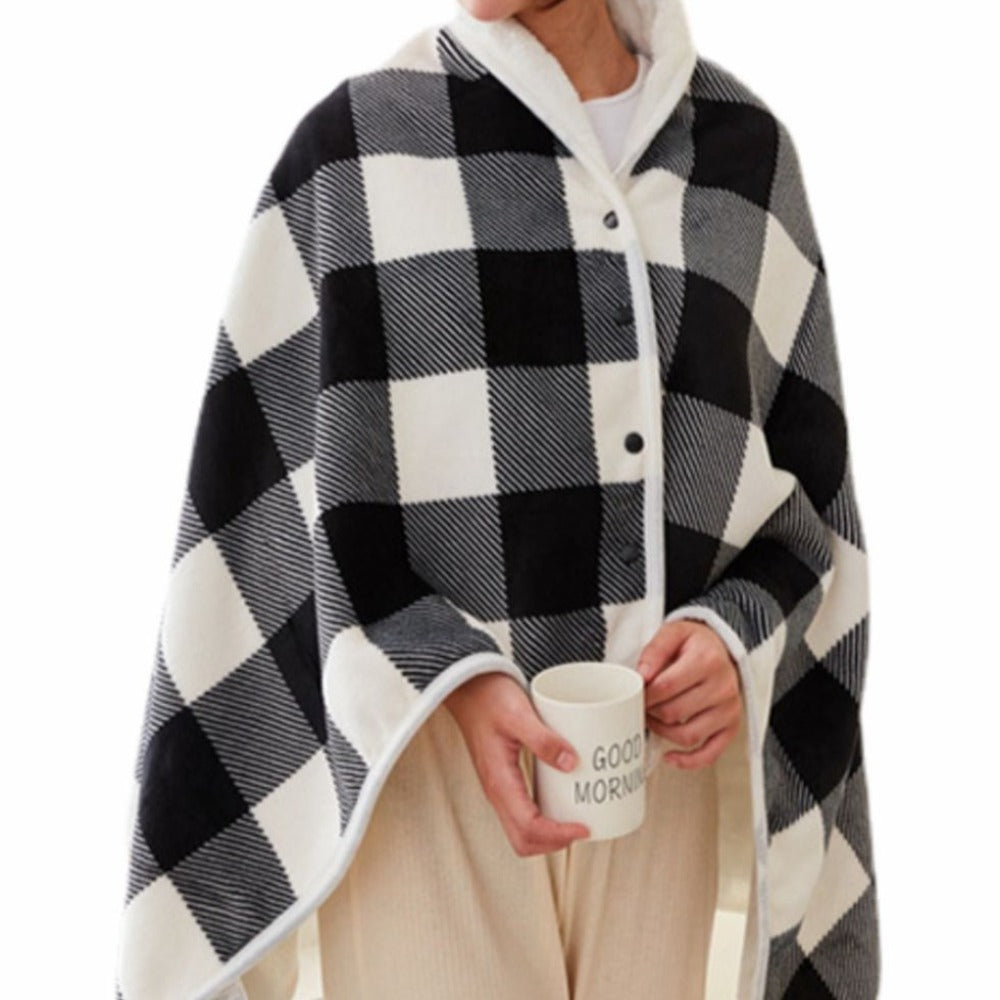 Variant image for Kvinna Vinter Kofta Wrap Mjuk Bomull-1