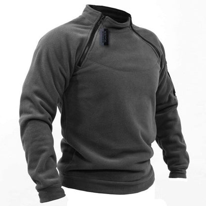 Variant image for Herr Fleece Tröja Militär Fleece Modern Stil för Utomhusaktiviteter-1
