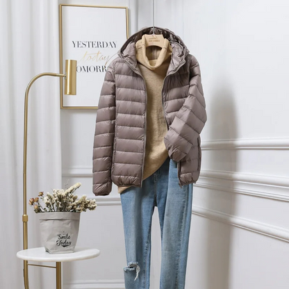 Variant image for Dam Lång Vinterjacka Skräddarsydd Polyester Elegant-41