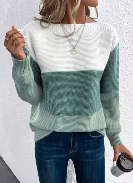 Dam Tröja Elegant Design Lätt Material-5