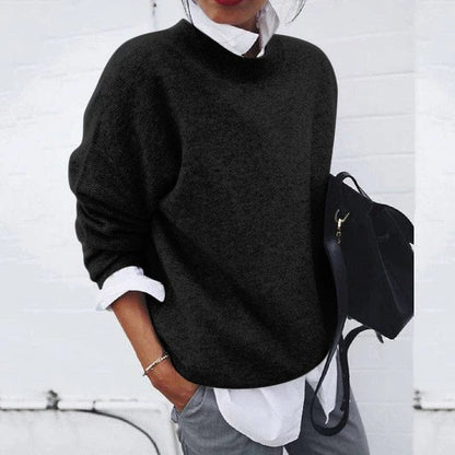 Variant image for Stickad Dam Tröja Klassisk Design 100% Kashmir-19