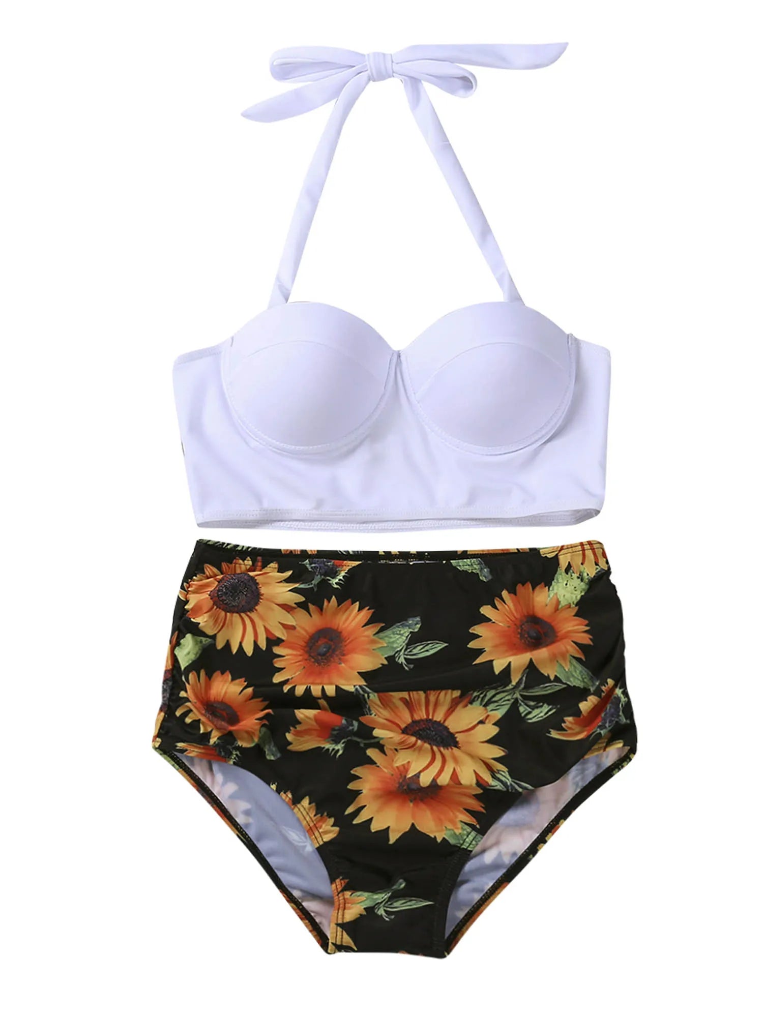 Dam Bikini Set Trendig Mjuk Tyg Vattenavvisande 11