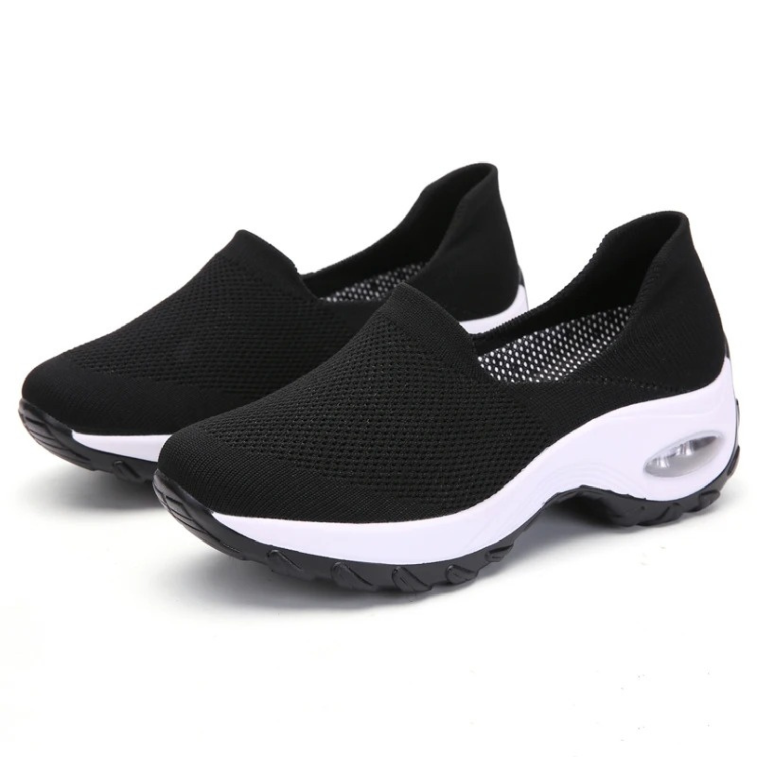 Kvinnors Loafers Andningsbara Sledge Sula-3