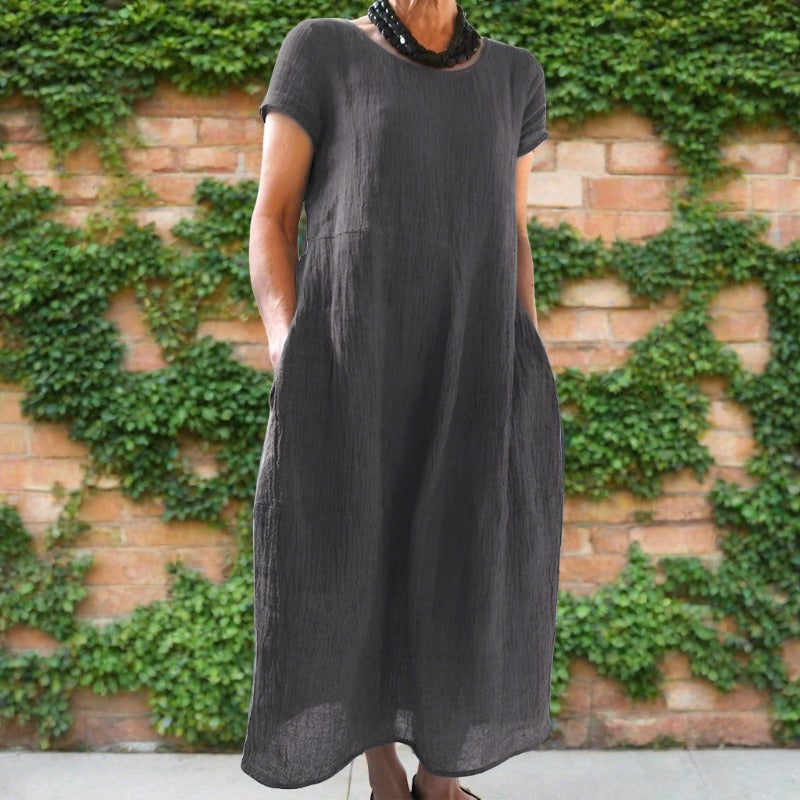 Variant image for Kvinnors Elegant Klänning Högkvalitativ Polyester-15