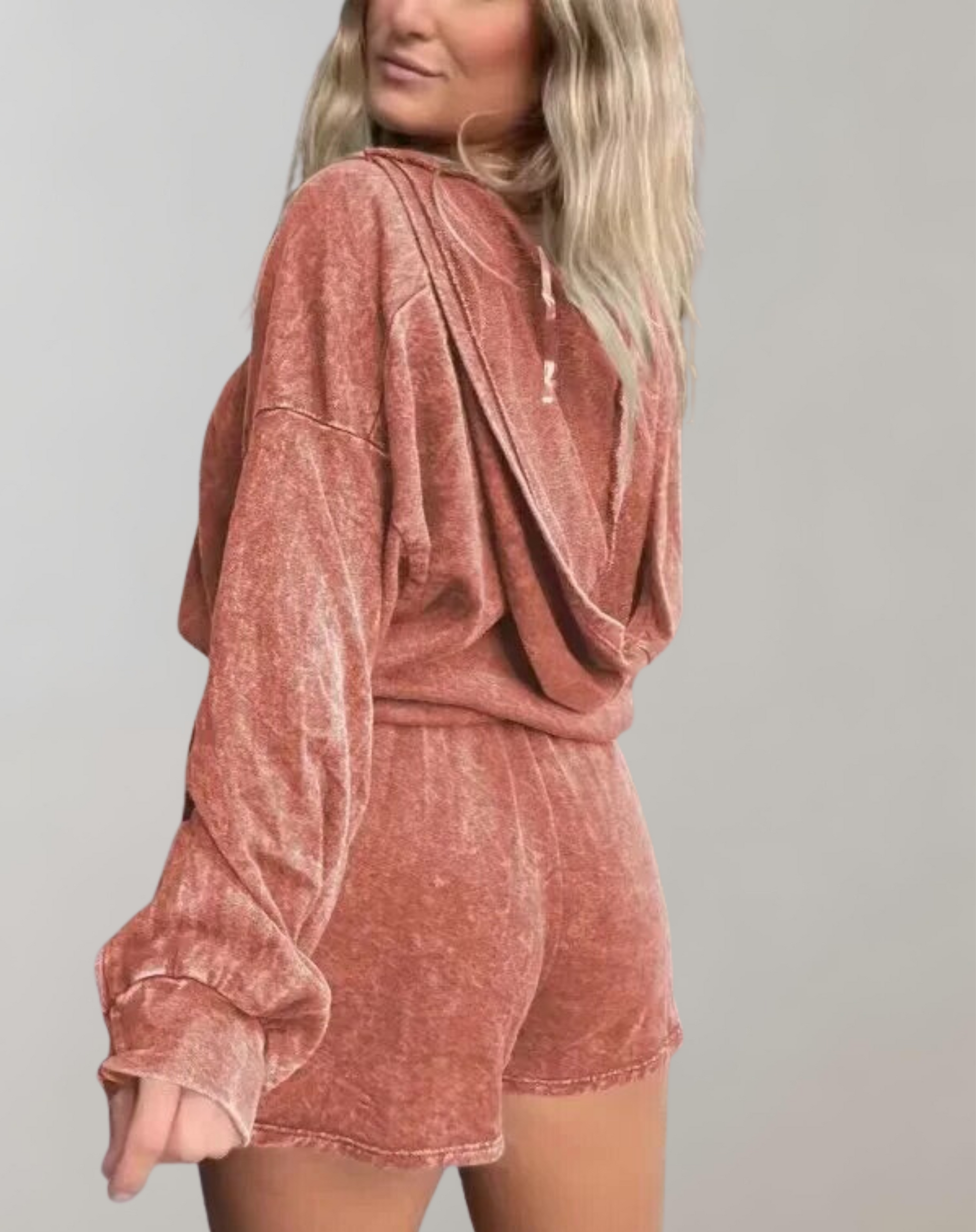 Dam Jumpsuit Vintage Bomull Avslappnad Passform-6