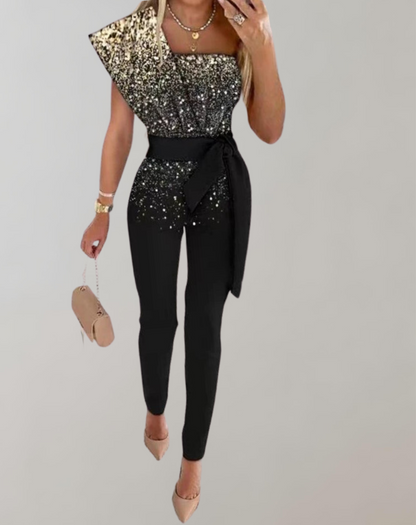 Variant image for Kvinna Jumpsuit Ärmlös Modern Design Polyester-6